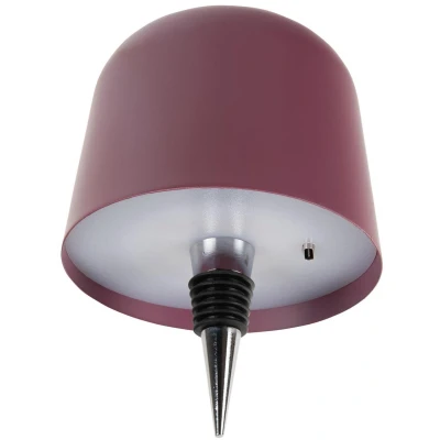 Afbeelding van Leitmotiv Tafellamp Cone Hat Led Donkerpaars Ø10cm