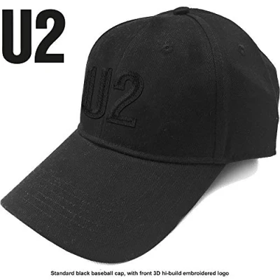 Afbeelding van U2 Logo Baseball pet Zwart