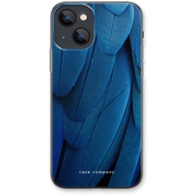 Afbeelding van Case Company® hoesje geschikt voor iPhone 13 Pauw Soft Cover Telefoonhoesje Bescherming aan alle Kanten en Schermrand