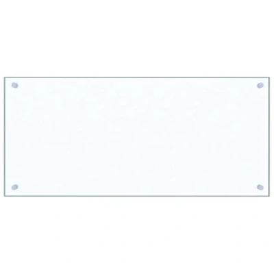 Image de vidaXL Dosseret de cuisine Transparent 90 x 40 cm Verre trempé249472