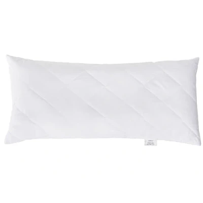 Afbeelding van ZOLLNER Comfortabel kussen met ritssluiting, vulling van synthetische vezels, wasbaar tot 95 C, 40 x 90 cm, overtrek katoenmix, hotelkwaliteit