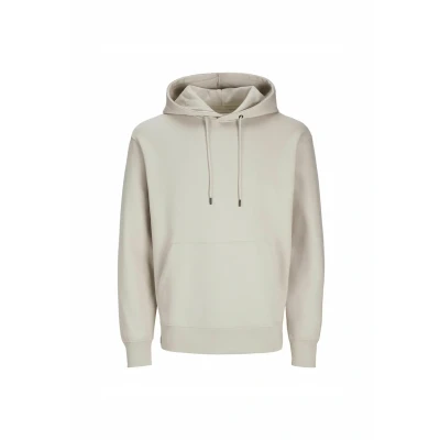 Afbeelding van Jack &amp; Jones Jjestar Basic Hoodie voor heren, Lichtbeige