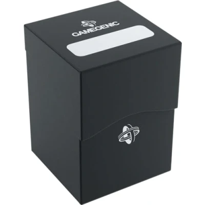 Image de ASMODEE GM Deck Holder 100+ Noir GAMEGENIC Boite de Rangement pour cartes jeu protéger en toute sécurité jusqu&#039;à 100 à double pochette
