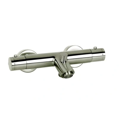 Afbeelding van Blusani Ronda badthermostaat met omstel RVS look BR62111