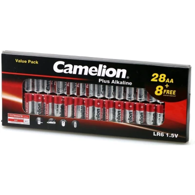Afbeelding van Camelion Plus LR06 AA batterij (penlite) Alkaline 1.5 V 36 stuk(s)