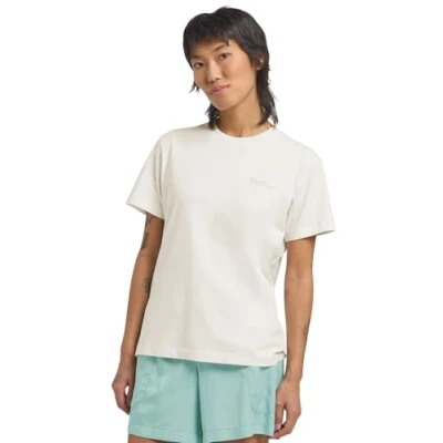 Afbeelding van Jack Wolfskin Essential Tshirt basic, Dames, Maat: Large, Cotton white