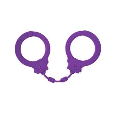 Afbeelding van Siliconen Enkelboeien Dijbeenboeien Flexibel Bondage BDSM Party Hard Limitation Paars