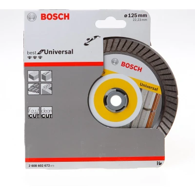 Afbeelding van Bosch Diamandschijf Best for Universal Turbo diameter 125 x asgat 22.2mm
