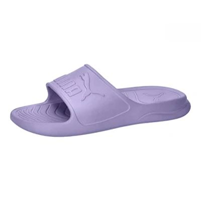 Afbeelding van PUMA Popcat 20 Injex Slide herensandalen, Vivid Violet White, 37 EU, White