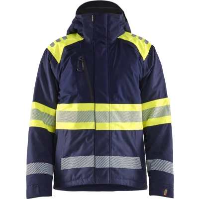 Afbeelding van Blaklader 4480 1977 Winterjas High Vis Marine/High Geel