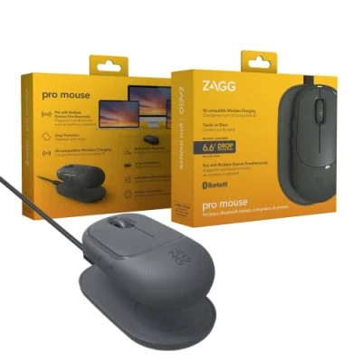 Afbeelding van Randapparaten: Muizen: ZAGG Pro Mouse muis Rechtshandig Bluetooth 1000 DPI