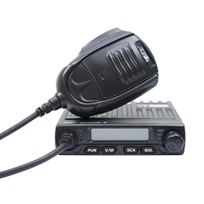 Afbeelding van CRT SPACE V VHF radiostation 136 174 MHz, 199 kanalen, pc programmeerbaar, 13,8 VDC, Talk Around, Scan, Squelch, BCL, Mic Gain