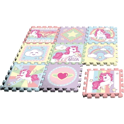 Afbeelding van Unicorn Foam puzzel / mat met tas You`re Special 8435507856249
