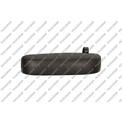 Afbeelding van PRASCO FT1228102 Deurgrepen Buiten, Links achter Zwart FIAT: Panda II Hatchback