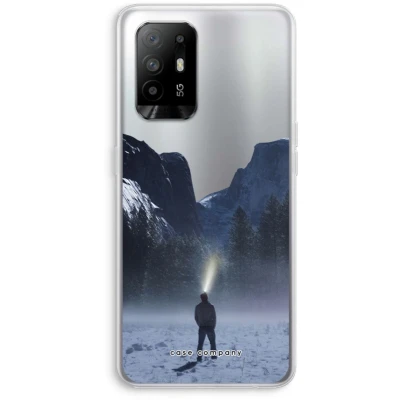 Afbeelding van Case Company® hoesje geschikt voor Oppo A94 5G Wanderlust Soft Cover Telefoonhoesje Bescherming aan alle Kanten en Schermrand