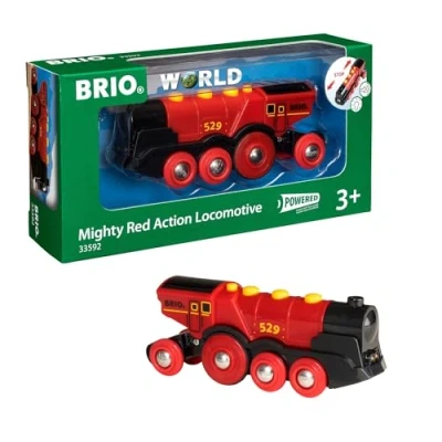 Afbeelding van Brio 33592000 Rode locomotief Lola (batterij)