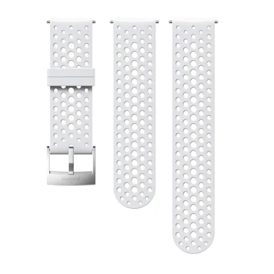 Afbeelding van Suunto Atleet 1 (24 mm, Silicone, Spartaanse Sport, 7, D5, 9, 9 BARO), Horlogebandjes, Wit