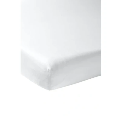 Afbeelding van Meyco Home Uni hoeslaken tweepersoons white 160x200cm
