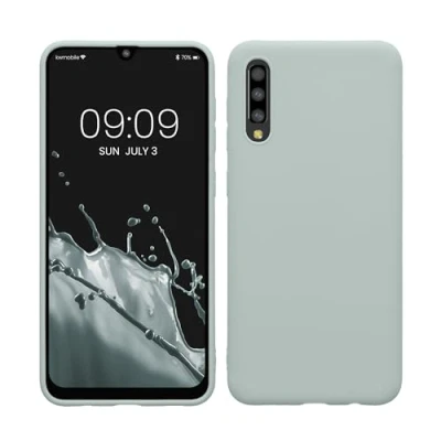 Afbeelding van kwmobile telefoonhoesje geschikt voor Samsung Galaxy A50 Hoesje smartphone Back cover in cool mint