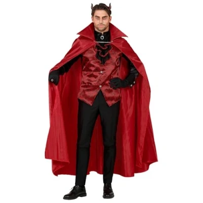 Afbeelding van W WIDMANN MILANO Party Fashion Duivelskostuum, demon, Halloween, carnavalskostuum