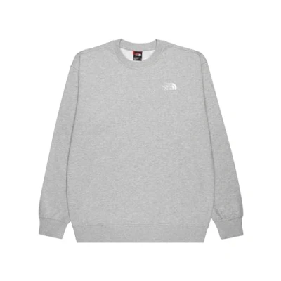 Afbeelding van The North Face Essential CREW Sweater, Heren, Maat: Large, Light grey heather