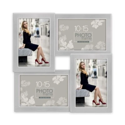Afbeelding van Zep Fotolijst S4044 Olimpia Silver 4Q 4x10x15 cm