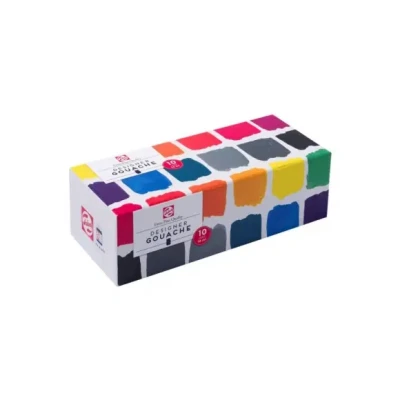 Afbeelding van Talens plakkaatverf extra fijn 16 ml, set van 10 flacons