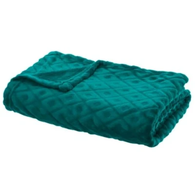 Afbeelding van Atmosphera Plaid Eendblauw 180 x 230 cm