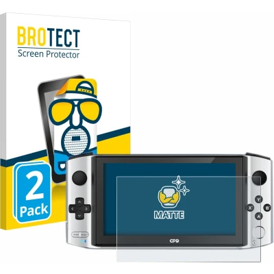 Afbeelding van BROTECT Antireflecterende schermbeschermer mat, Andere spelaccessoires, Grijs