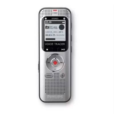 Image de Enregistreur audio Philips VoiceTracer DVT2015 Argent et noir