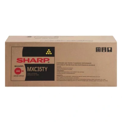 Image de Sharp MX C35TY Jaune original cartouche de toner pour C407P
