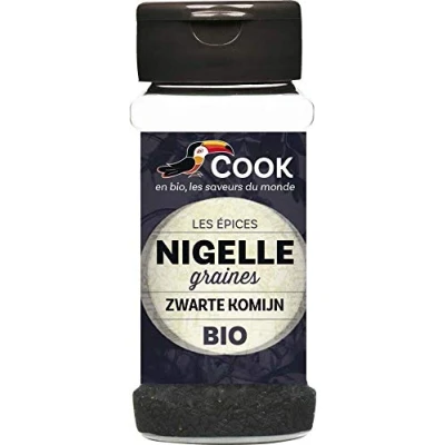 Afbeelding van Nigellazaad (Zwarte Komijn) Biologisch 50g