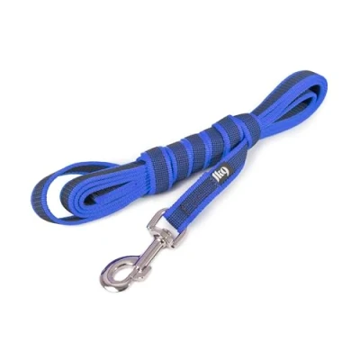 Afbeelding van JULIUS K9 ANTI SLIP HONDENRIEM MET HANDVAT 3M (20MM) BLAUW