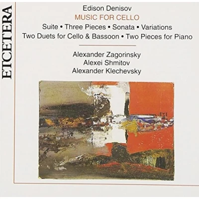 Afbeelding van Alexander Zagorinsky, Alexei Shmitov, Klechevsky Denisov: Music For Cello (CD)