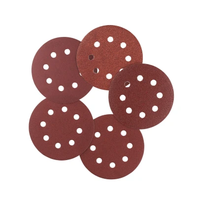 Afbeelding van Set Schuurschijven 25PCS excentrisch diameter 115mm met klittenband, 5x K60, K80, 10x K120 en K180.