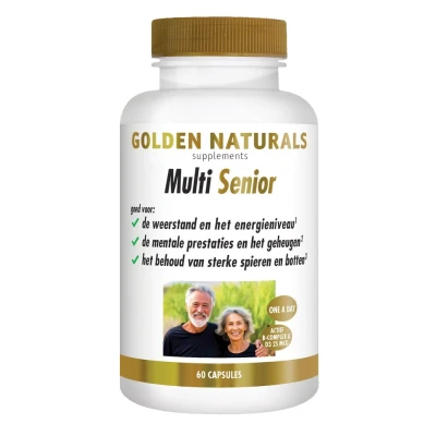 Afbeelding van Golden Naturals Multi Senior 60VCP