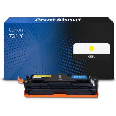 Afbeelding van Huismerk Canon 731 Y Toner Geel