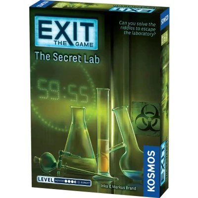 Afbeelding van Thames &amp; Kosmos EXIT: The Secret Lab, Escape Room kaartspel, familiespellen voor spelletjes, gezelschapsspellen volwassenen en kinderen, Kennerspel van de Jahres Winner 2017, 1 4 spelers,