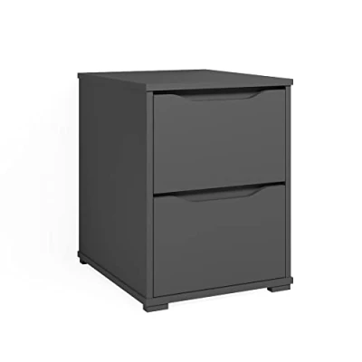 Afbeelding van Vicco Nachtkastje Ruben, Antraciet/Antraciet, 40.2 x 53.6 cm