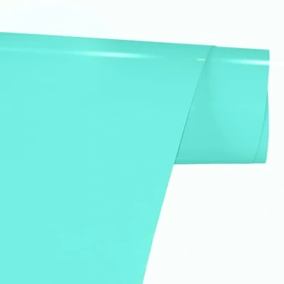 Afbeelding van FORBELL Textieltransferfolie voor textiel, 30,5 cm x 3 m, turquoise