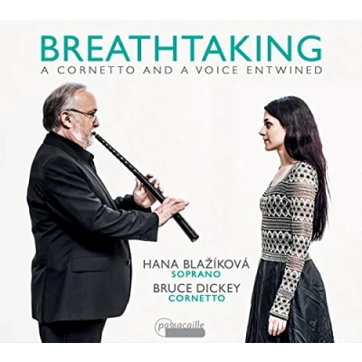 Afbeelding van Hana Blazikova &amp; Bruce Dickey Breathtaking, A Cornetto And Voice Entwined (CD)