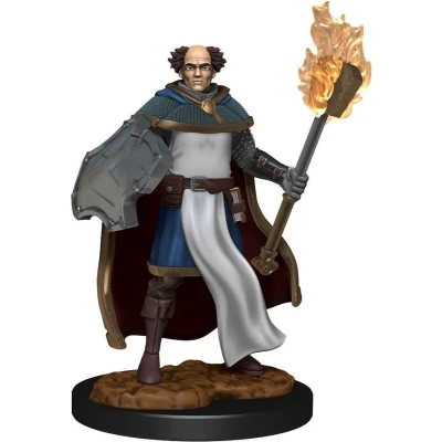 Afbeelding van Dungeons and Dragons Miniatures Nolzur&#039;s Marvelous Human Male Multiclass Cleric + Wizard Miniatuur Ongeverfd