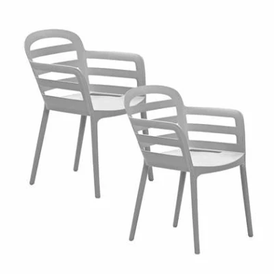 Afbeelding van Garden Impressions Mira tuinstoel olijf 2 stuks