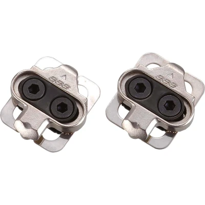Afbeelding van BBB Cycling Click&amp;Go SPD Schoenplaatjes Compatibel met Shimano Inclusief Geharde Stalen Bouten Zilver BPD 01