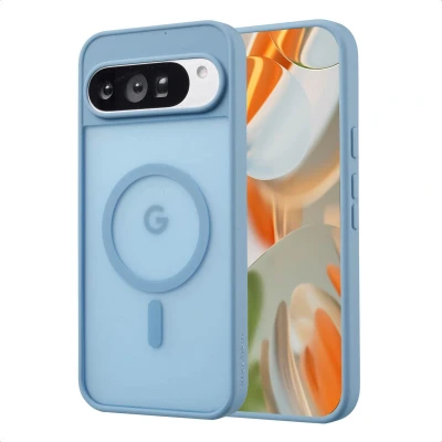 Afbeelding van imoshion Hoesje Geschikt voor Google Pixel 9 Pro XL Color Guard Backcover MagSafe Lichtblauw