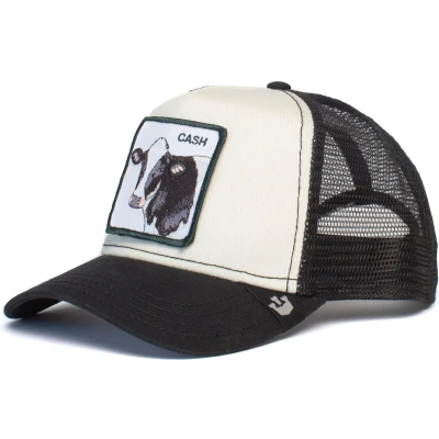 Afbeelding van Goorin Bros. Cash Cow Trucker cap Black