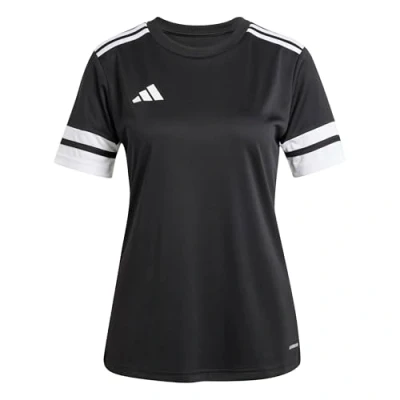 Afbeelding van adidas Performance SQUADRA25 Short Sleeve Sport Tshirt, Dames, Maat: Small, Black/white