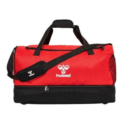 Afbeelding van Hummel Core 2.0 Sporttas, Rood, maat M, 60 x 35 26 cm, 54 liter, Sporttas met bodemvak, bodemvak