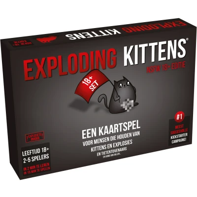 Afbeelding van Exploding Kittens: NSFW 18+ (NL)