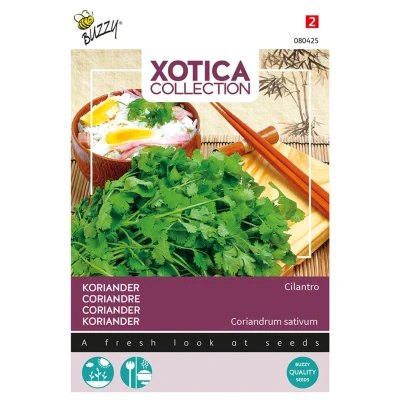Afbeelding van Buzzy Xotica Koriander Cilantro Exotische zaden 10 g